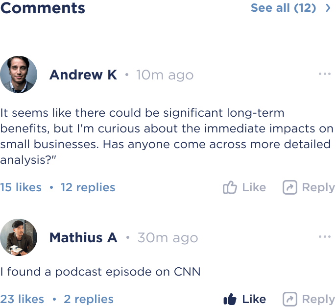 comments