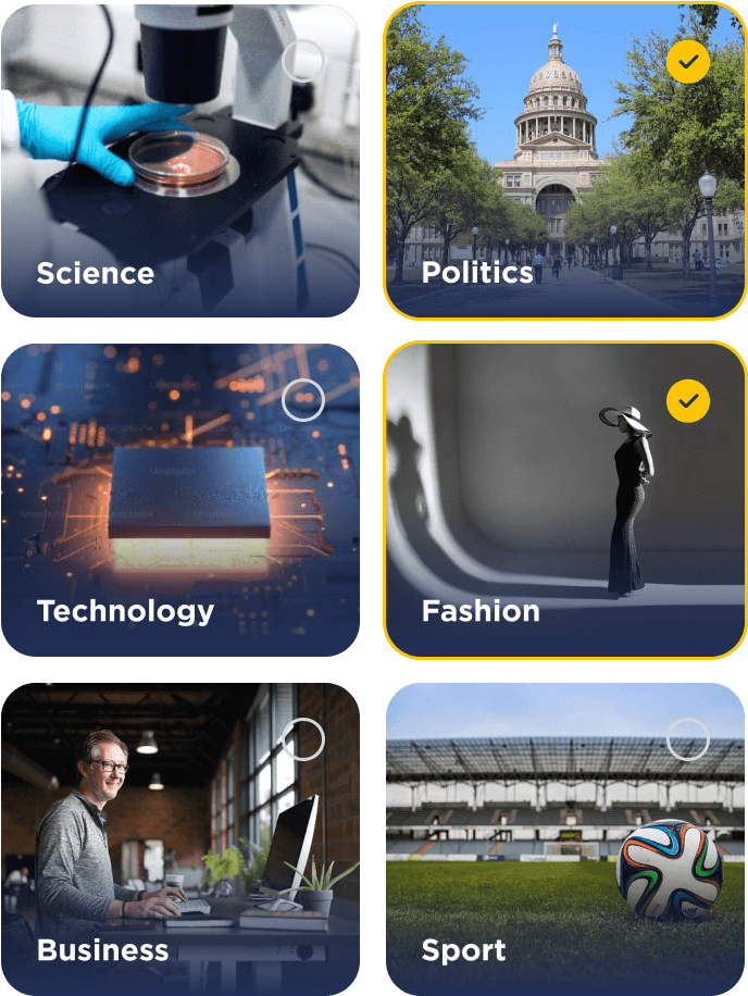 topics selection