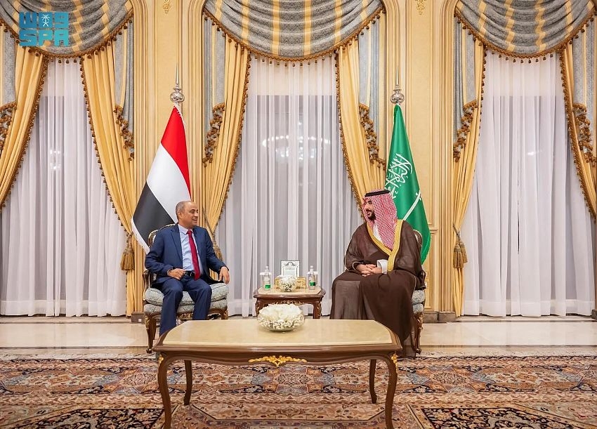 رئيس مجلس الوزراء اليمني سالم بن بريك يلتقي وزير الدفاع السعودي ويعول على الدعم السعودي لحكومته