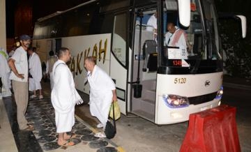 بعثة الحج: توفير حافلات لنقل الحجاج العراقيين من عرعر الى محافظاتهم