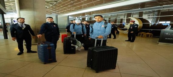 منتخبنا الوطني يصل الى العاصمة الاردنية عمّان