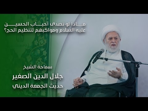 الشيخ جلال الدين الصغير : ماذا لو تصدى أحباب الحسين عليه السلام ومواكبهم لتنظيم الحج؟