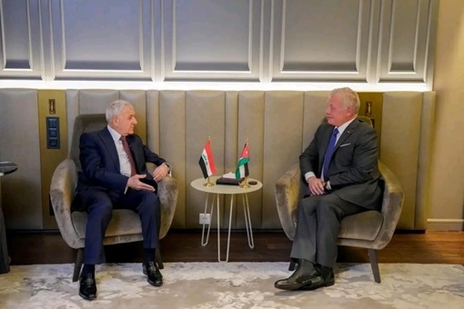 العاهل الأردني يؤكد حرصه على توسيع آفاق التعاون مع العراق