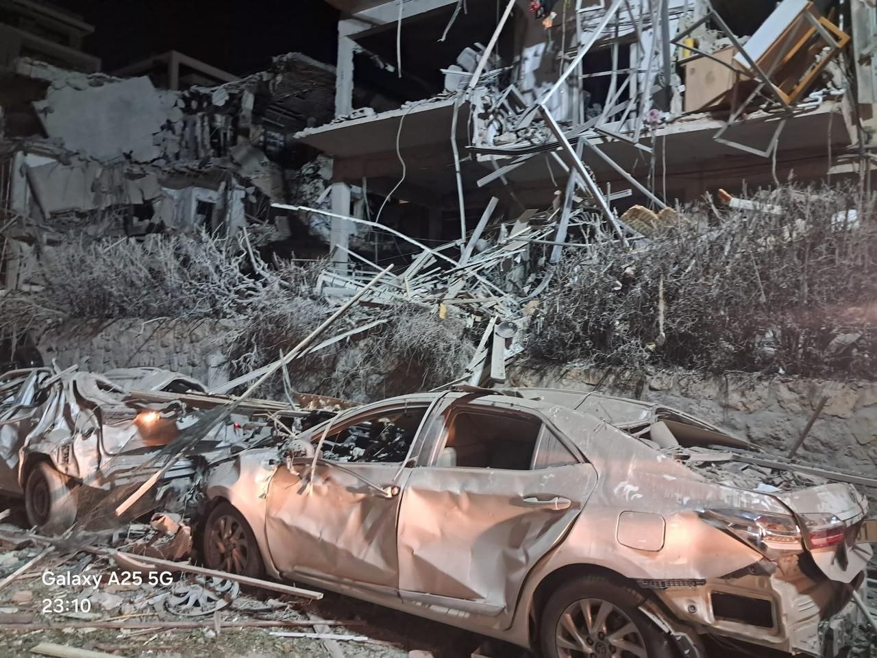 هذه ليست غزة.. إنها تل أبيب الآن >> الاقتدار الشيعي يحول تل ابيب الى خرابة