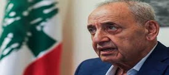 رئيس البرلمان اللبناني يعزي رئيسي الوزراء والنواب بضحايا حريق الكوت