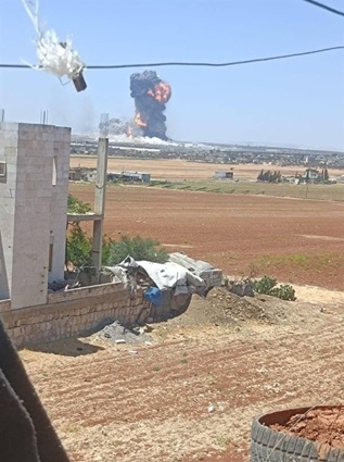 الصحة السورية: مقتل وإصابة 146 شخصاً بانفجار إدلب
