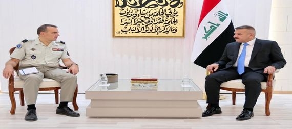 وزير الداخلية يبحث مع قائد ورئيس بعثتي الناتو والاتحاد الاوروبي تعزيز التعاون بمجال التدريب