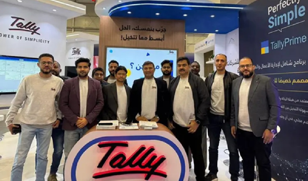 Tally Solutions Displaying Multilingual, e-Invoicing Compliant Solution TallyPrime at LEAP 2025