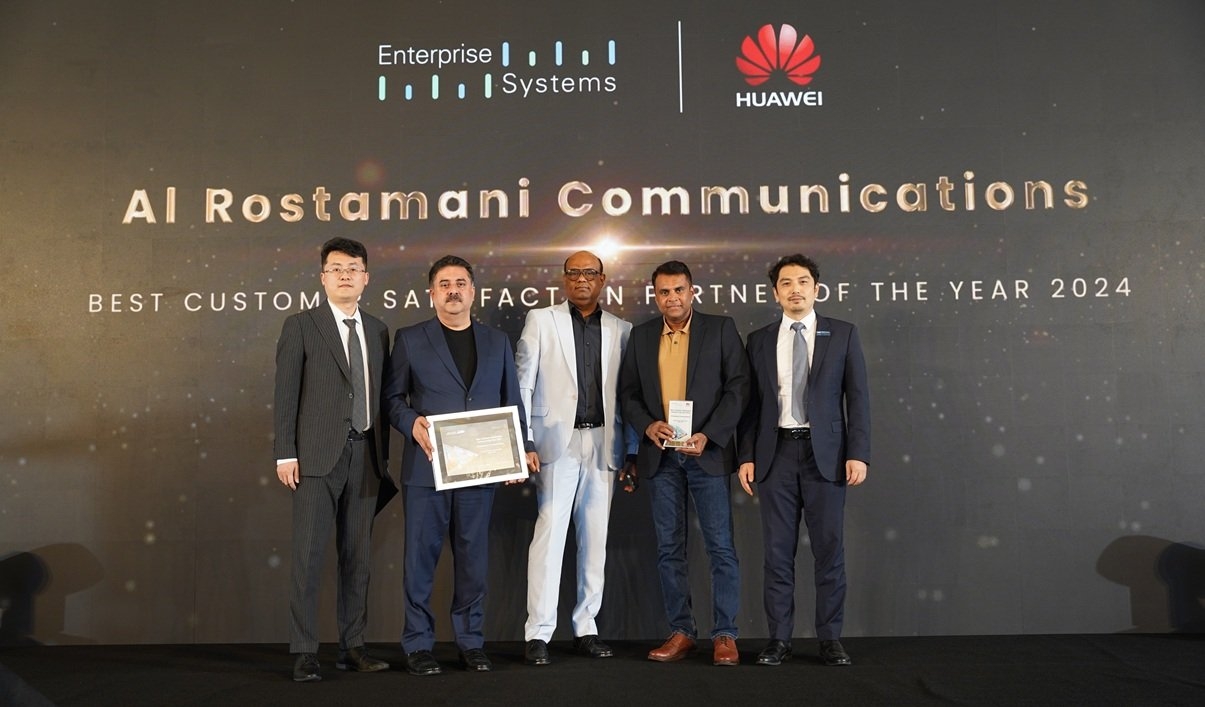 Al Rostamani Named Best Customer Satisfaction Partner of the Year 2024 by Huawei