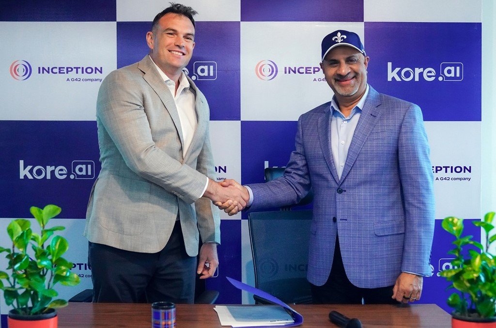 G42's Inception Partners With Kore.ai