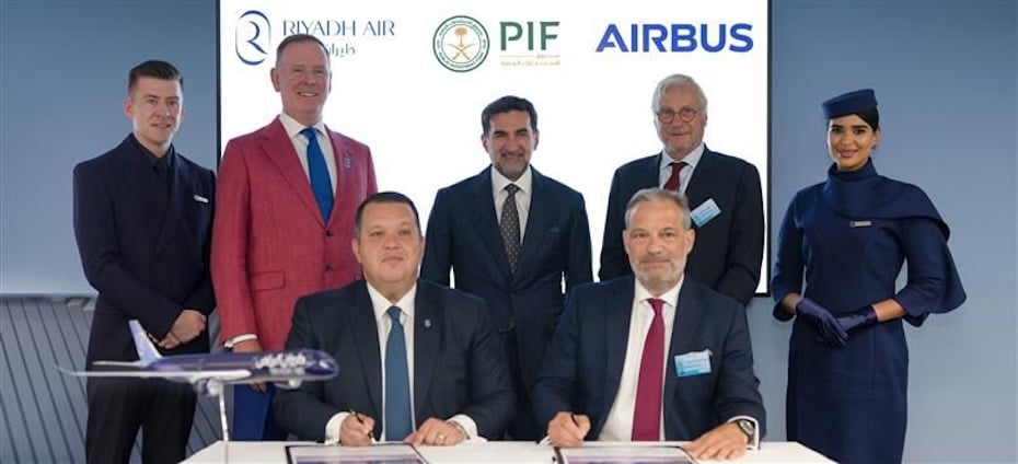 Riyadh Air signs deal for 50 Airbus A350-1000 aircraft at Paris Air Show