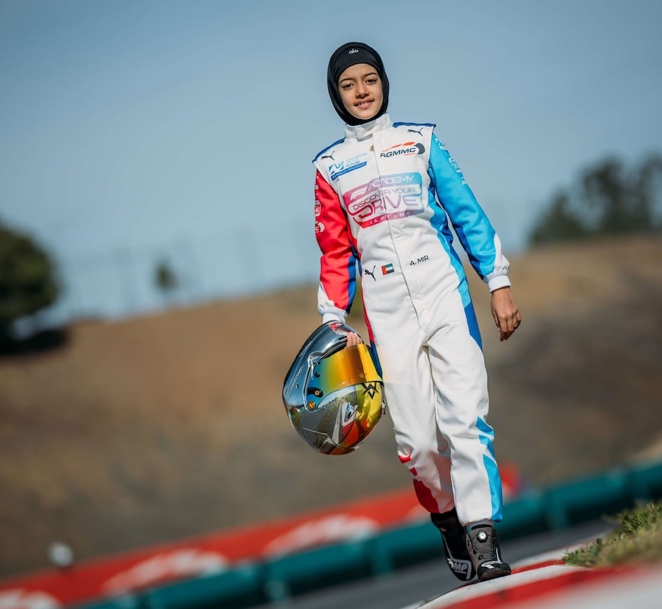 Dubai-based karting prodigy Atiqa Mir joins AKCEL GP Academy