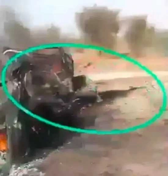 الكشف عن اللحظات الأخيرة لمقتل قيادي حوثي ومرافقيه جنوب صنعاء بغارة أمريكية (صور)