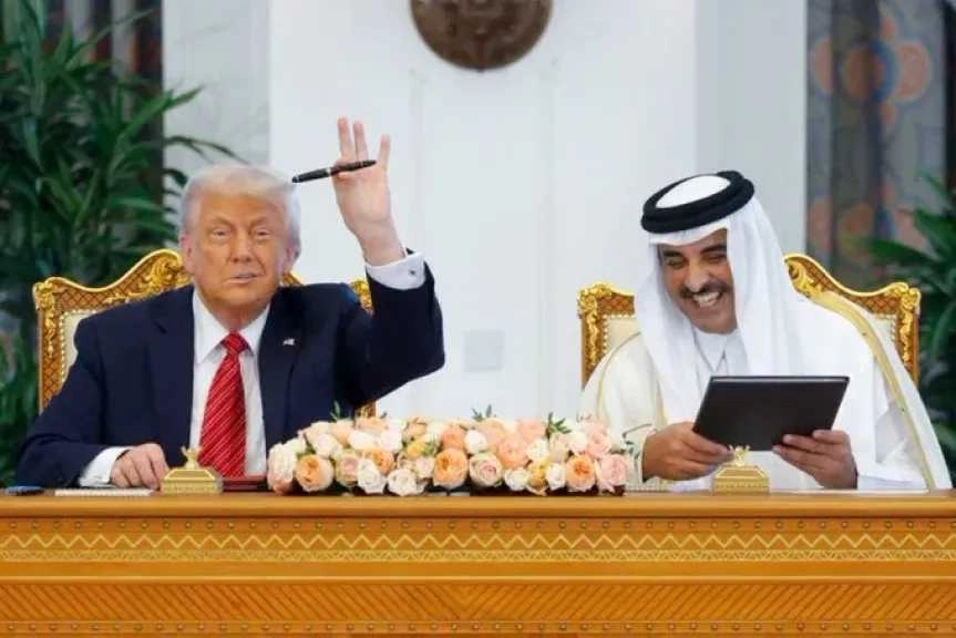 ترامب يوقع مع قطر اتفاقية بقيمة 1200 مليار دولار