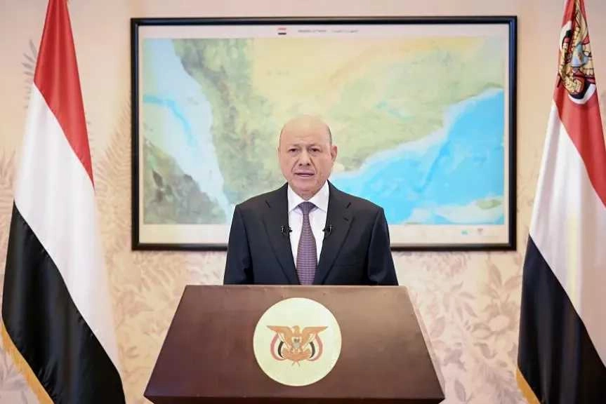 شاهد: الكلمة الكاملة للرئيس العليمي في الذكرى 35 للوحدة اليمنية