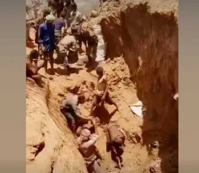 أهالي قرية في حجة يلجؤون لردم منجم ذهب عقب فاجعة ضحيتها سبعة مواطنين