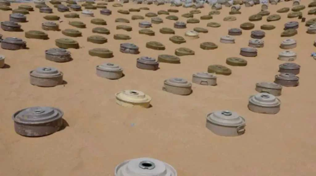 مسام يعلن انتزاع أكثر من 1200 لغم وقذيفة خلال أسبوع