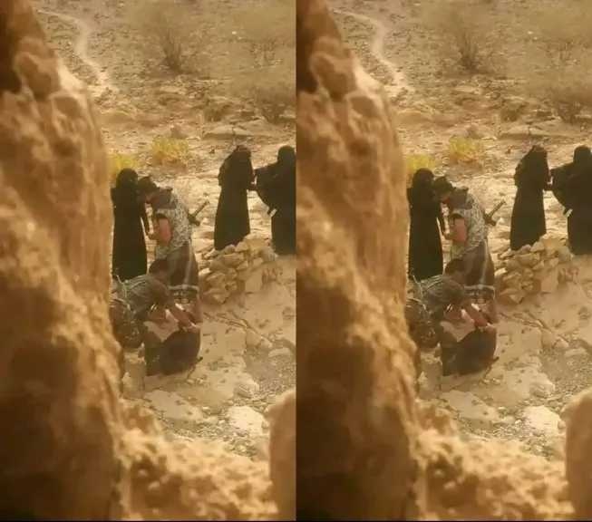 فيديو موثّق: الحوثيون يعتدون بوحشية على النساء والأطفال في قبيلة آل بطحان في الجوف