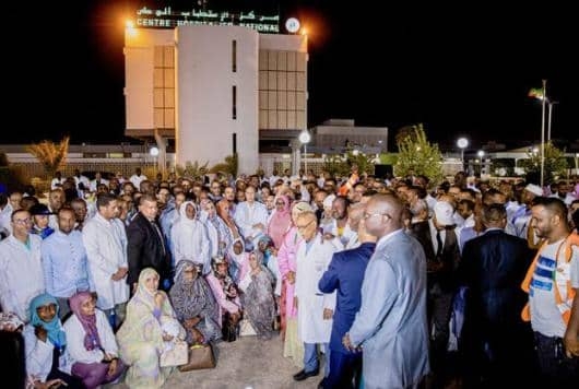 رئيس الجمهورية يترأس مأدبة إفطار على شرف الطواقم الطبية العاملة في نواكشوط
