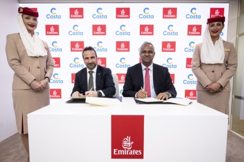 Emirates and Costa Cruises extend strategic partnership through 2027