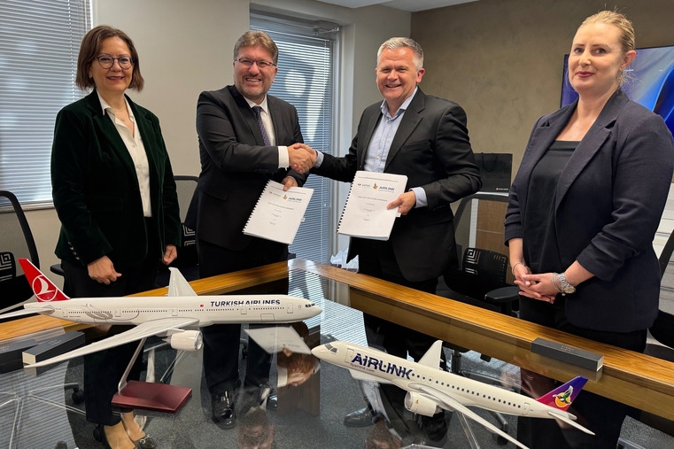Turkish Airlines and Airlink have signed a codeshare agreement