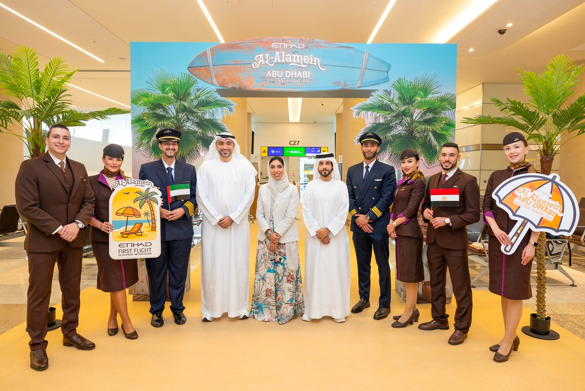 Etihad Airways takes off to Al Alamein, opening a new gateway to Egypt's Mediterranean Coast