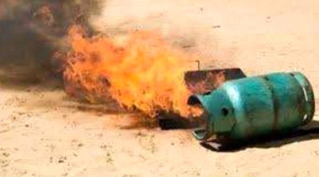 ضحايا بانفجار أسطوانة غاز في لحج