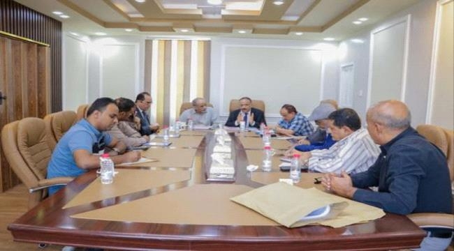 وزير النقل والفريق الصبيحي يناقشا مخطط إنشاء مطار عدن المستقبلي
