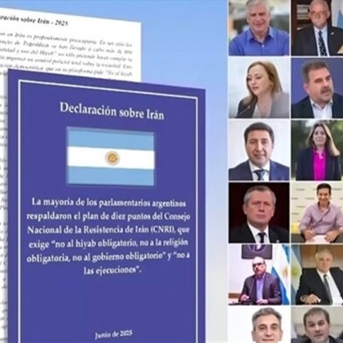 أغلبية الكونجرس الأرجنتيني تدعم برنامج السيدة مريم رجوي المكون من 10 نقاط