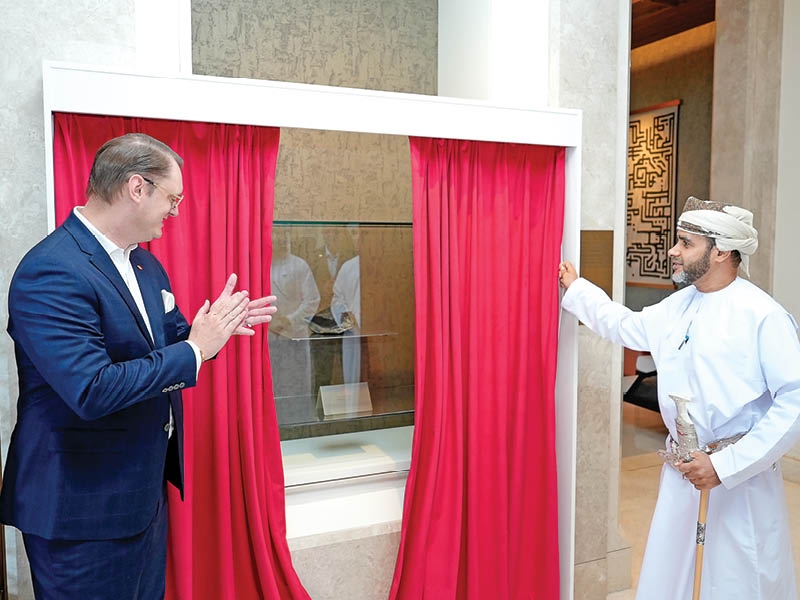 Meteorite corner opens in Mandarin Oriental Muscat