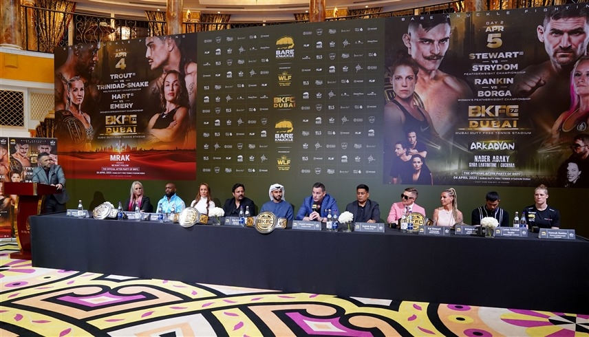 بمشاركة نخبة اللاعبين.. دبي تستضيف بطولة BKFC للفنون القتالية المختلطة الجمعة