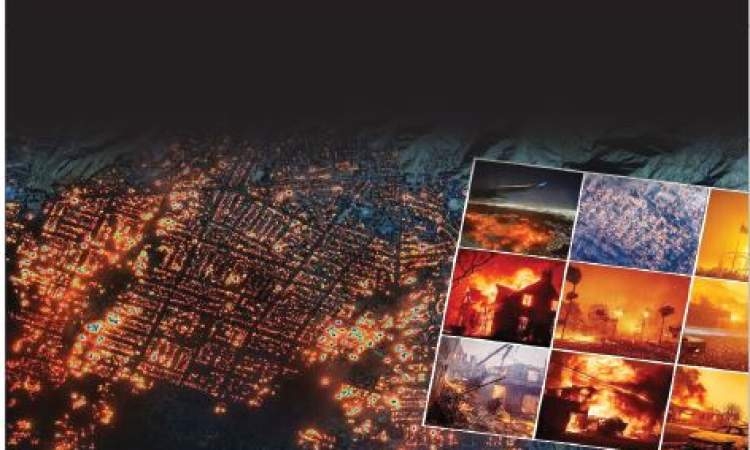 أمريكا تكتوي بنيران الجحيم .. رياح "سانتا آنا" العاتية مستمرة في تأجيج الحرائق وأحوال الطقس المتوقعة لا تبشر بخير