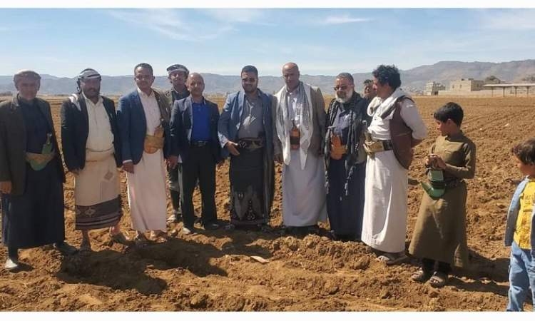الجمعية النموذجية بيريم تدشن زراعة محصول الفاصوليا لموسم القياض