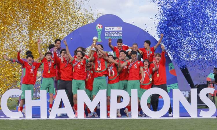 المغرب يتوج بكأس أمم إفريقيا للناشئين لأول مرة في تاريخه