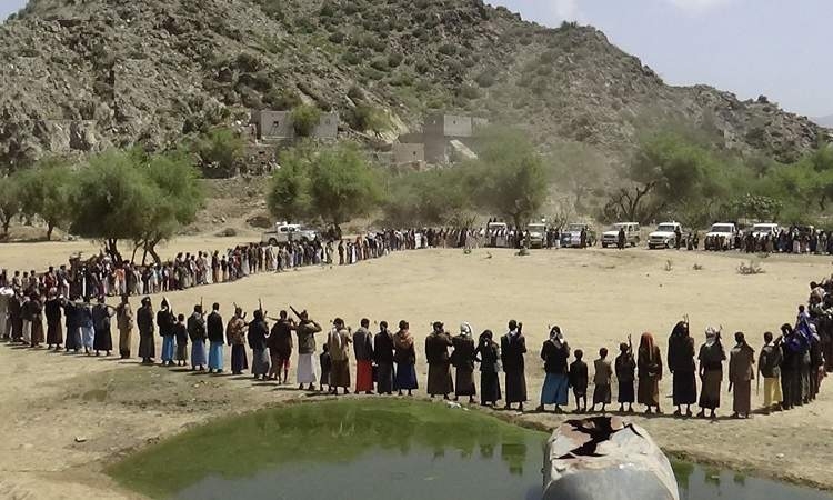 حجة.. قبائل الجميمة تعلن النكف والنفير لمواجهة العدوان الأمريكي الصهيوني