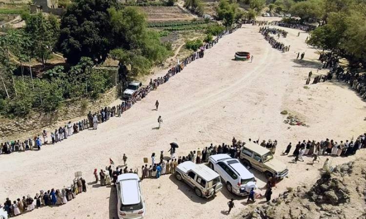 قبائل وشحة في حجة تعلن النفير لمواجهة تصعيد العدوان الصهيوني والبراءة من العملاء