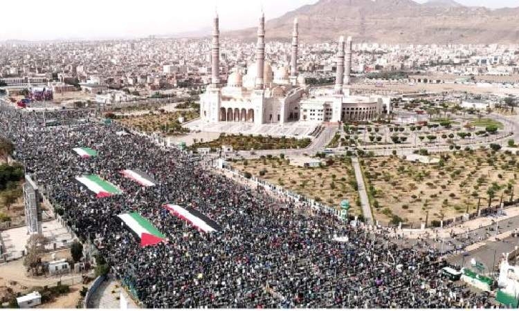 في مسيرات "مع غزة.. لمواجهة جريمة الإبادة والتجويع"..أحفاد الأنصار لن يتركوا الشعب الفلسطيني وحدة في مواجهة آلة القتل الصهيونية