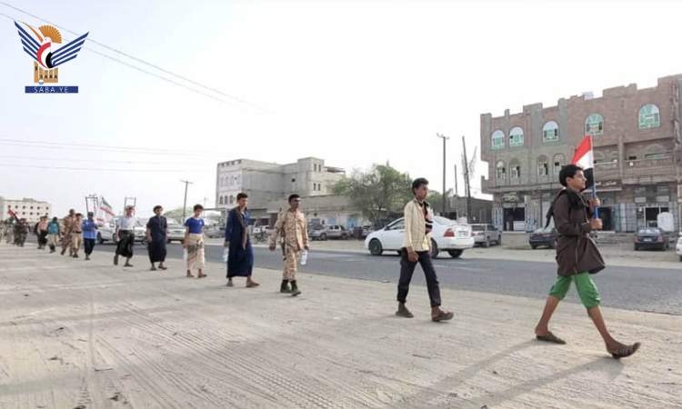 مسيران لخريجي دورات "طوفان الأقصى" في عبس بحجة