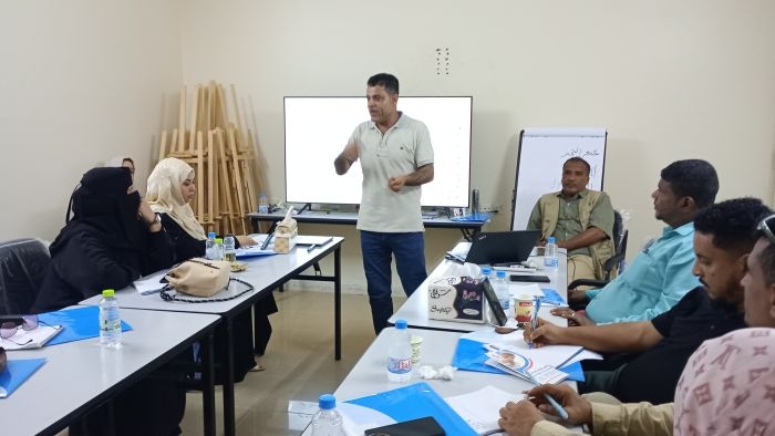 منظمة ميون تنظم ورشة تدريبية في عدن حول وصول المساعدات الإنسانية