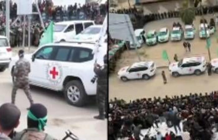 حماس تطلق سراح 3 محتجزين إسرائيليين وتسلمهم للصليب الأحمر