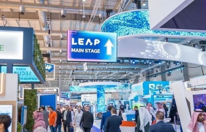 انطلاق فعاليات leap 2025 في الرياض
