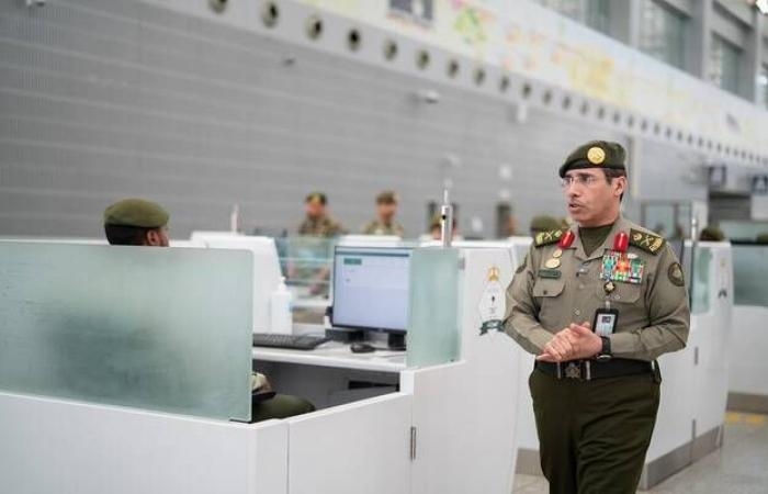 الجوازات السعودية تؤكد جاهزية جميع المنافذ لإنهاء إجراءات مغادرة ضيوف الرحمن