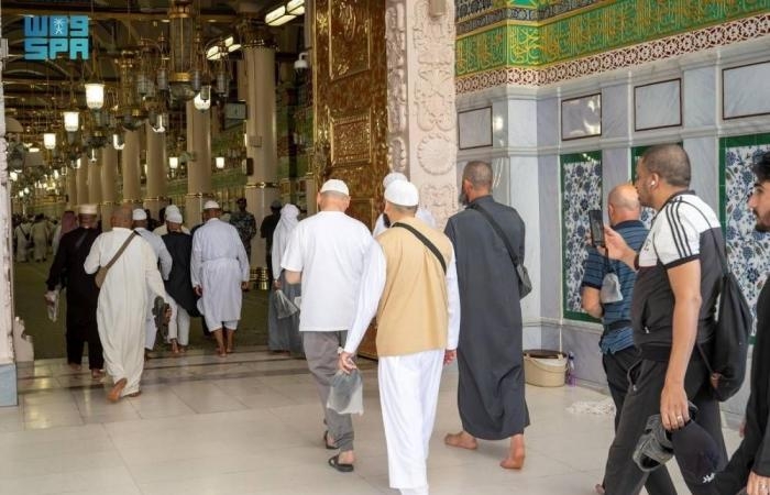 تسهيل وصول الزائرين إلى الروضة الشريفة