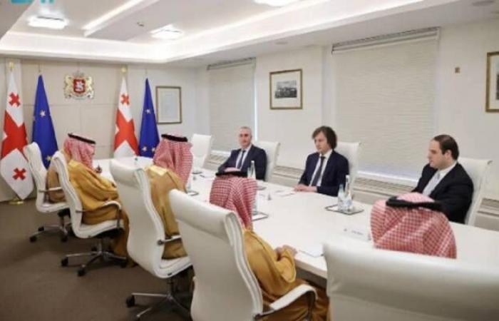 رئيس وزراء جورجيا يبحث مع الصندوق السعودي للتنمية فرص تمويل مشروعات تنموية جديدة
