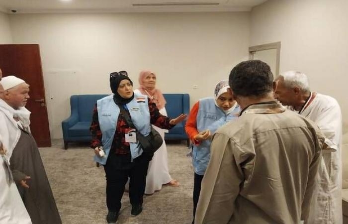 "الصحة": عيادات البعثة الطبية استقبلت 56 ألفاً و700 زيارة من الحجاج المصريين