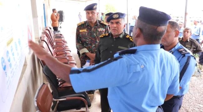 مدير أمن ساحل حضرموت يدشن أسبوع المرور العربي