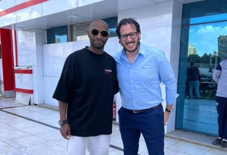 شيكابالا يودع محمد أسامة طبيب الزمالك