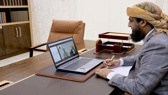 Al-Muharrami Holds Video Meeting with Acting U.S. Ambassador
