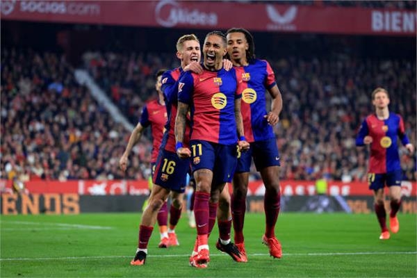 برشلونة «المنقوص» يضرب إشبيلية برباعية ويطارد صدارة الليجا