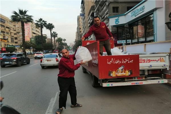 موائد ثابتة ومتنقلة ووجبات وكراتين غذائية من «التحالف» لأهالي الجيزة